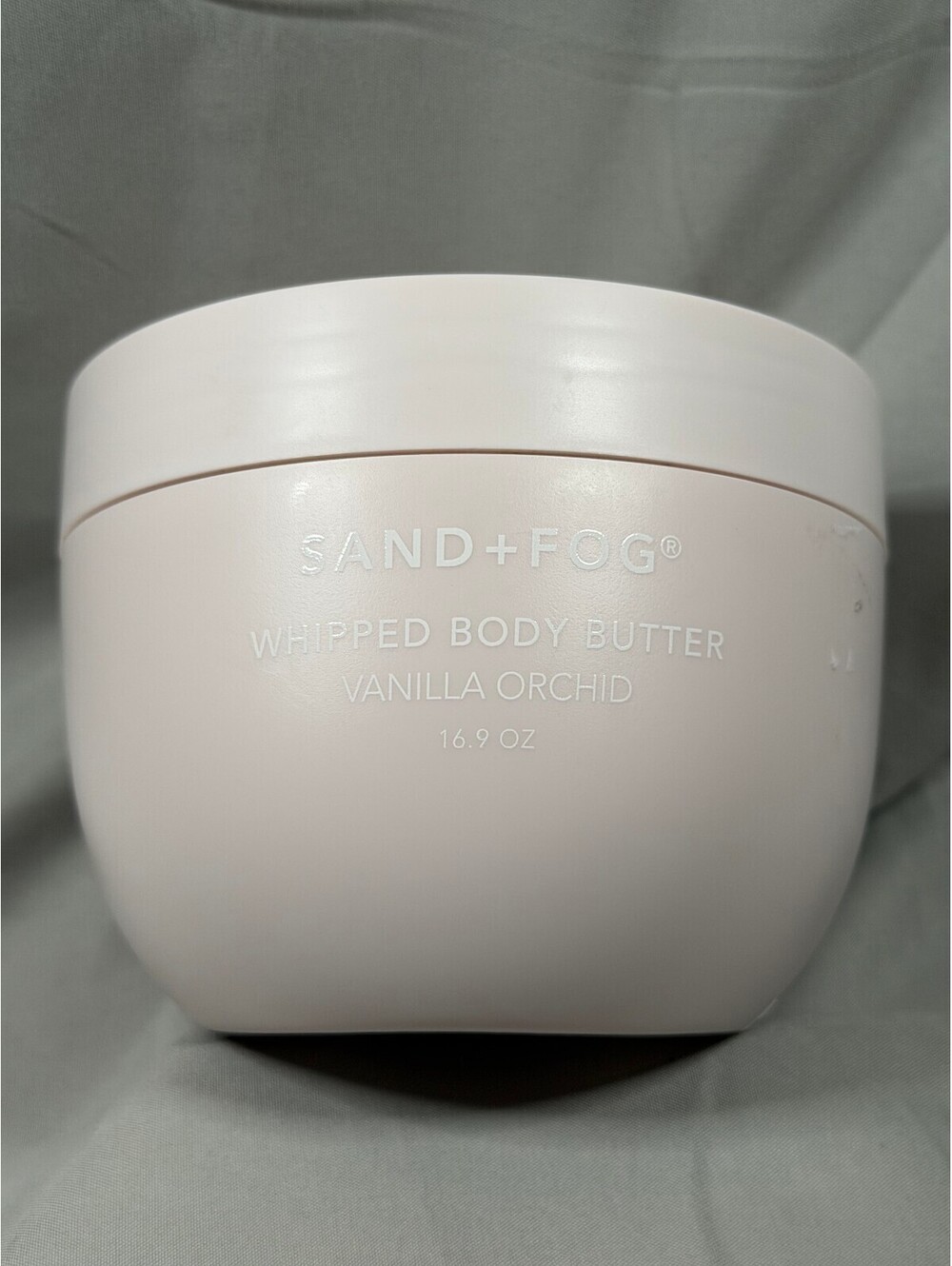 SAND+FOG Whipped Body Butter Vanilla Orchid 16.9 oz Moisturizing Shea Butter